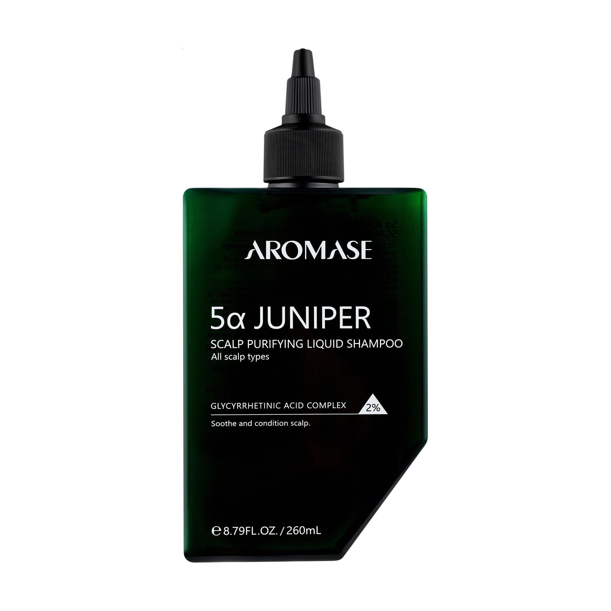 Рідкий пре-шампунь для шкіри голови Aromase 5α Juniper Scalp Purifying Liquid Shampoo, 260 мл
